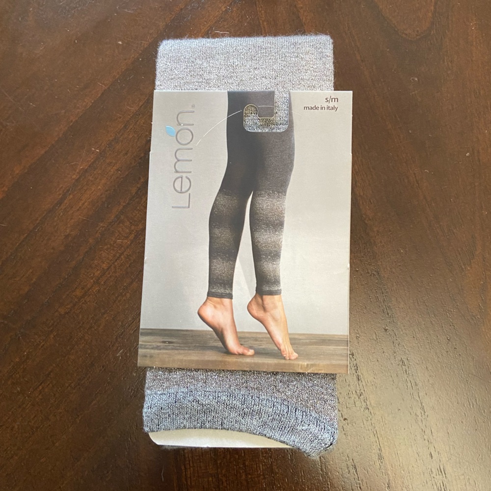 Lemon amalfi twinkle leggings